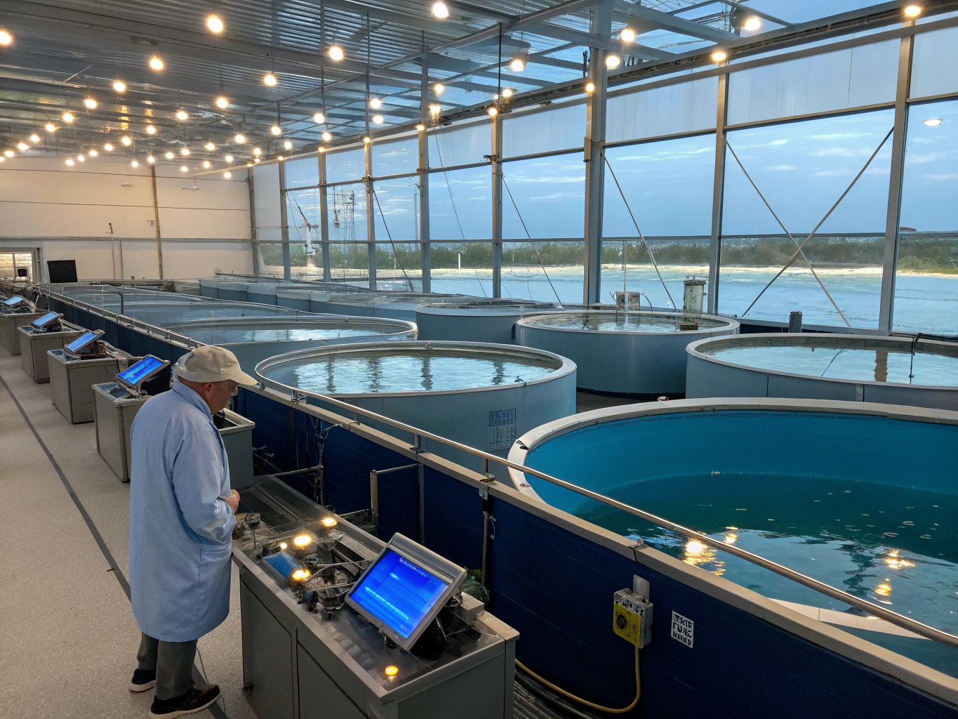 Precision aquaculture laboratory environment