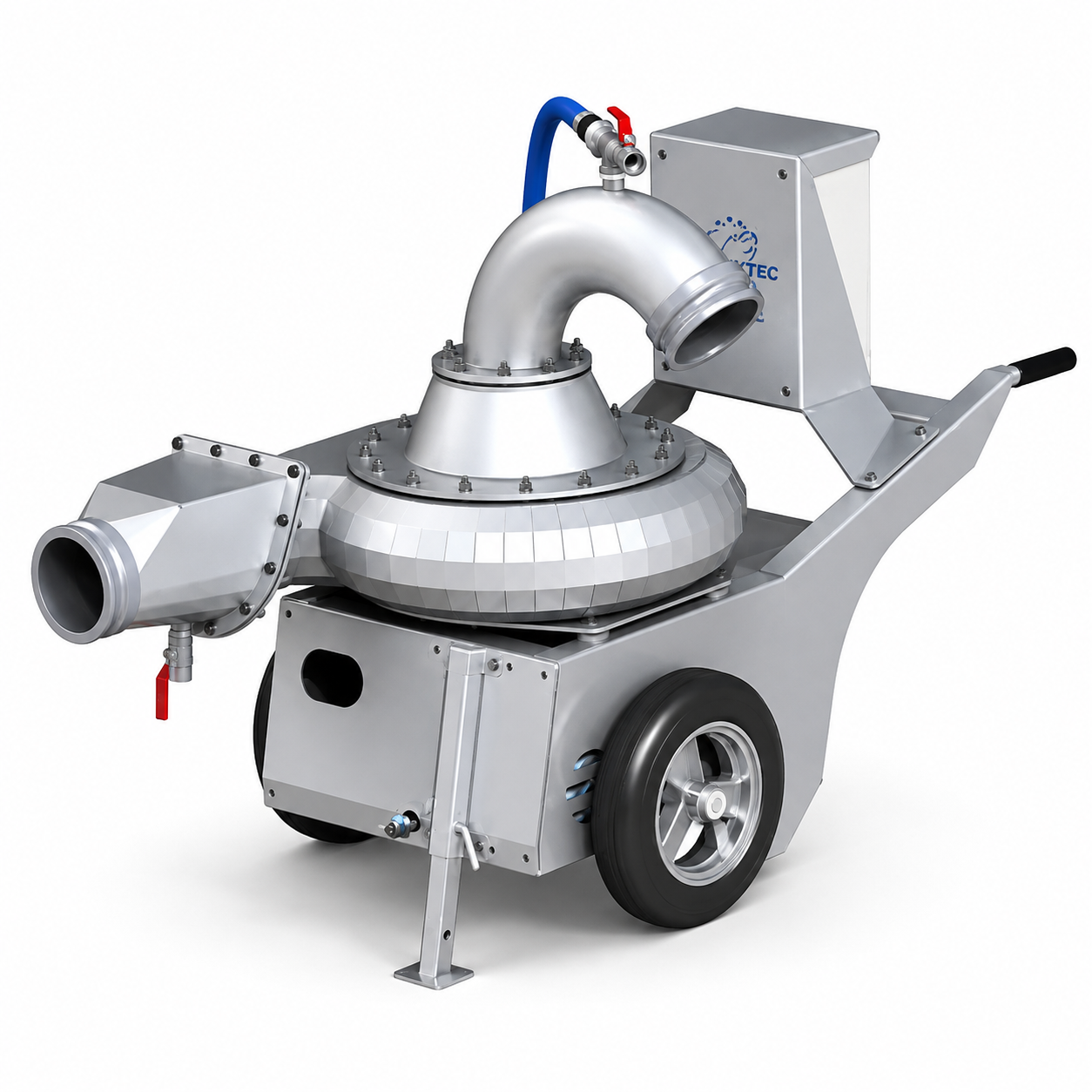 Industrial aquaculture harvest system engineering