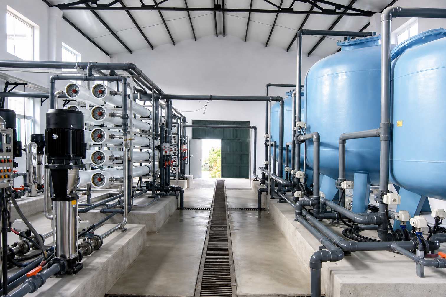 Water Intake & Purification Systems engineering system
